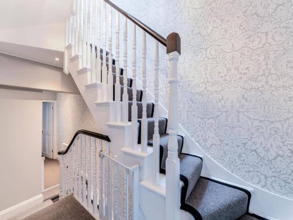 Richmond loft conversion stairs wallpaper uncropped
